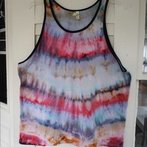 Custom Tie Dye Tank Top